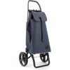 image:imageROLSER Foldable Grocery Shopping Cart with Wheels  Collapsible Personal Folding Cart for Groceries  Durable amp Portable  GreenMarino