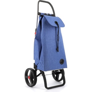 image:imageROLSER Foldable Grocery Shopping Cart with Wheels  Collapsible Personal Folding Cart for Groceries  Durable amp Portable  GreenBlue