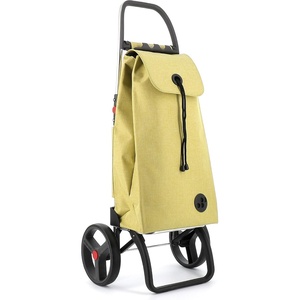 image:imageROLSER Foldable Grocery Shopping Cart with Wheels  Collapsible Personal Folding Cart for Groceries  Durable amp Portable  GreenLime