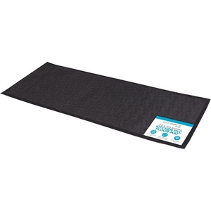 image:imageBIRDROCK HOME Indoor Outdoor Floor Runner  Non Slip Floor Mat for Kitchen Hallway Bath Office  24 x 60 Inches  BlackBlack