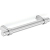 image:imageBIRDROCK HOME Contemporary Handle  Brushed Nickel  25 Pack  5 Inch Kitchen Cupboard Furniture Cabinet Hardware Drawer Dresser Pull Trad
