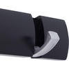 image:imageBIRDROCK HOME Oval Hook Coat and Hat Rack  6 Hooks  2 Pack  Wall Mount  Black Finish  Satin Nickel HooksBlack