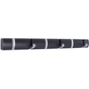 image:imageBIRDROCK HOME Oval Hook Coat and Hat Rack  6 Hooks  2 Pack  Wall Mount  Black Finish  Satin Nickel HooksBlack