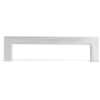 image:imageBIRDROCK HOME Square Contemporary Handle  Brushed Nickel  25 Pack  375 Inch Kitchen Cupboard Furniture Cabinet Hardware Drawer Dresser Pull TradBrushed Silver